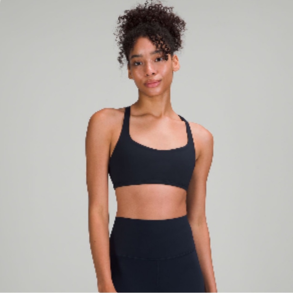 Lululemon Free to Be Wild Black bra sz 12 Never worn